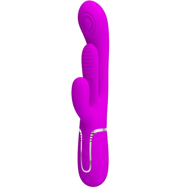 PRETTY LOVE - SHANIA TRIPLE RABBIT Sensory Device MULTIFUNCTION PINK