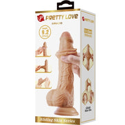 PRETTY LOVE - DRACO REALISTIC Wellness Device 23 CM FLESH