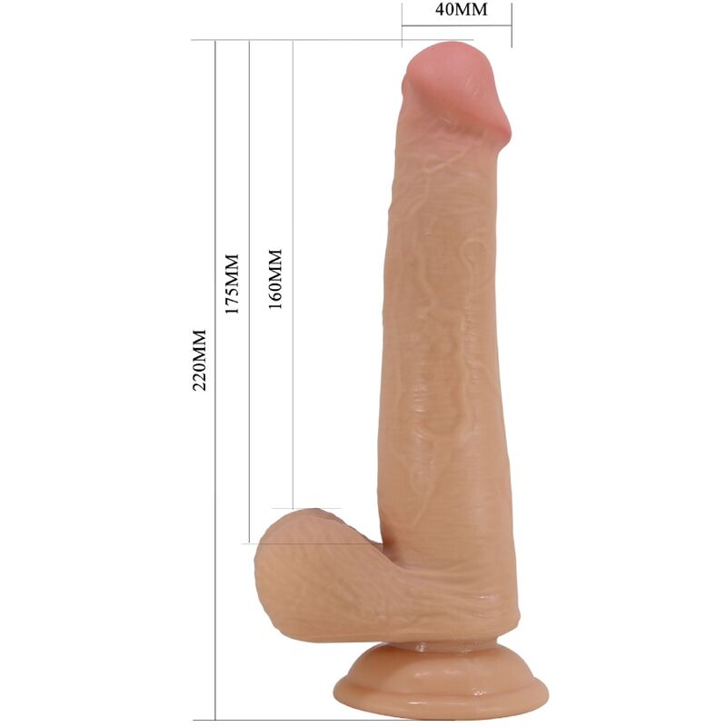 PRETTY LOVE - TALLEN REALISTIC Wellness Device 22 CM FLESH