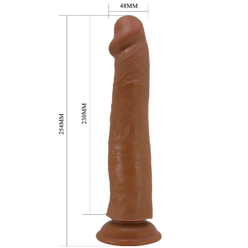 PRETTY LOVE - SHARIFE REALISTIC Wellness Device 25 CM BROWN