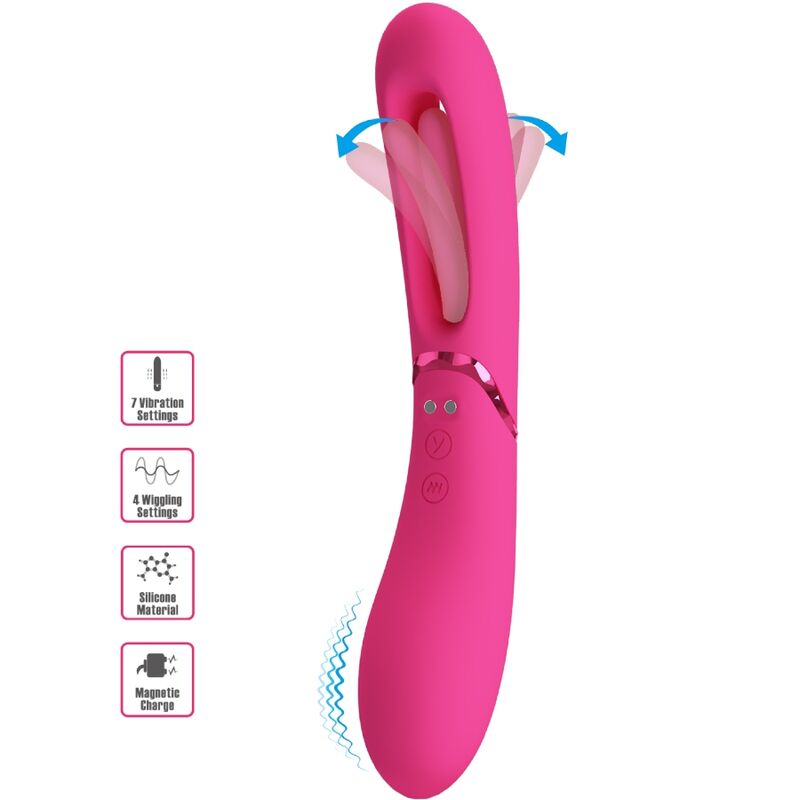 ROMANCE - LEXIE G-SPOT Sensory Device 7 VIBRATIONS PINK