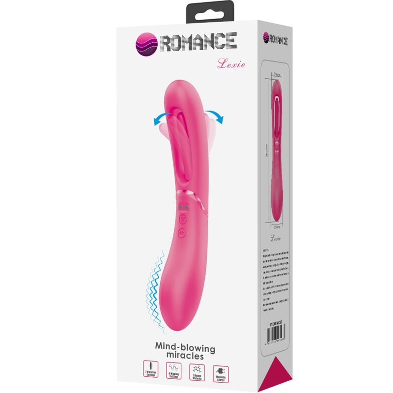 ROMANCE - LEXIE G-SPOT Sensory Device 7 VIBRATIONS PINK