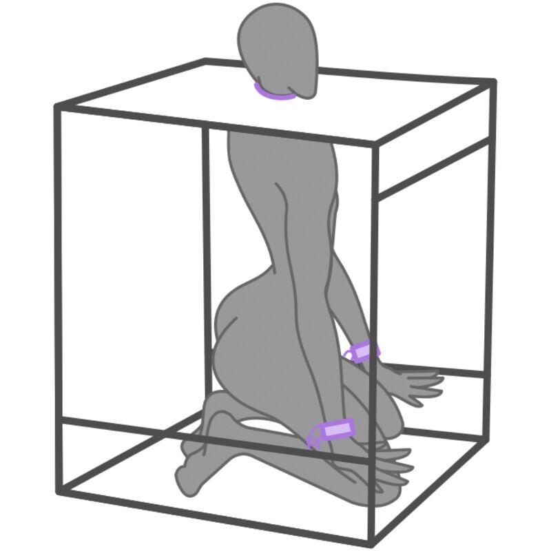 SECRET DOME - KINK CLUB KABINE BUKKAKE MORADO
