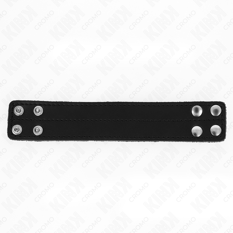 KINK - LEDER PENISRING MIT DRUCKVERSCHLUSS 18,5 X 3,3 CM