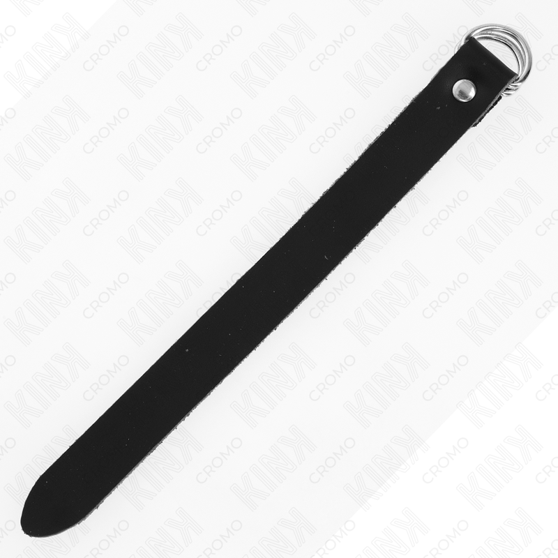 KINK – PENISRING AUS LEDER MIT DRUCKVERSCHLUSS 22 X 2 CM