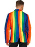 LEG AVENUE - BLAZER + KRAWATTE REGENBOGEN S