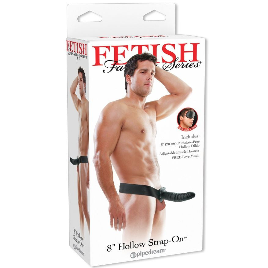 FETISH FANTASY SERIES – 19 CM HOHL STRAP-ON SCHWARZ