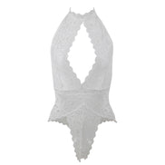 SUBBLIME - 953867 LACE BODYSUIT WEISS L/XL