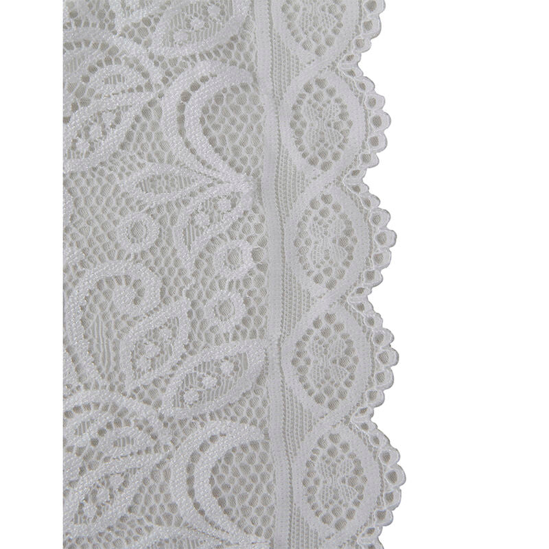 SUBBLIME - 953867 LACE BODYSUIT WEISS L/XL