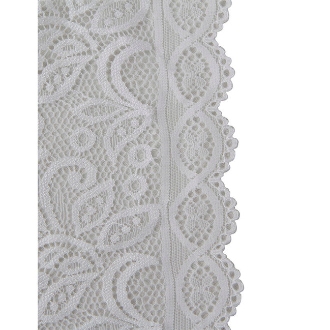SUBBLIME - 953867 LACE BODYSUIT WEISS L/XL