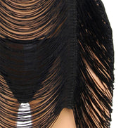 SUBBLIME - 954239 Trägerkleid + String Schwarz L/XL