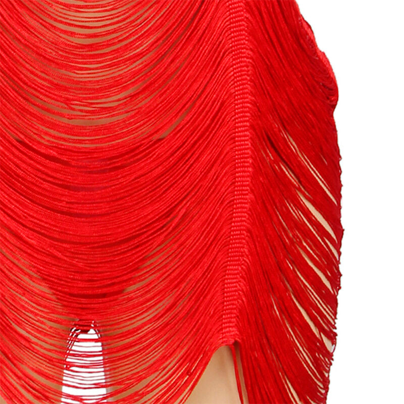 SUBBLIME - 954253 TRÄGERKLEID + TRIANGELSLIP ROT L/XL