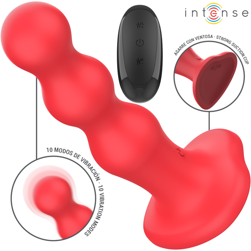 INTENSE - CODY Sensory Device WITH SUCTION CUP RED REMOTE CONTROL