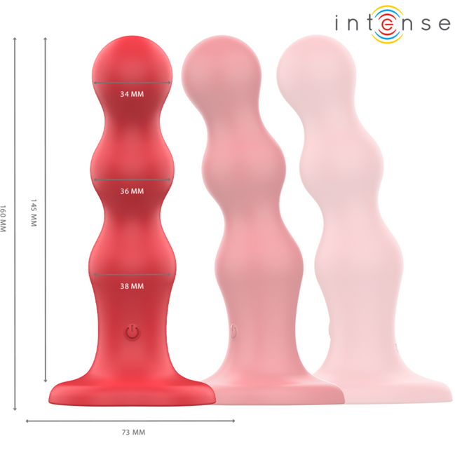 INTENSE - CODY Sensory Device WITH SUCTION CUP RED REMOTE CONTROL