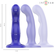 INTENSE - SHORTY Sensory Device WITH SUCTION CUP BLUE REMOTE CONTROL