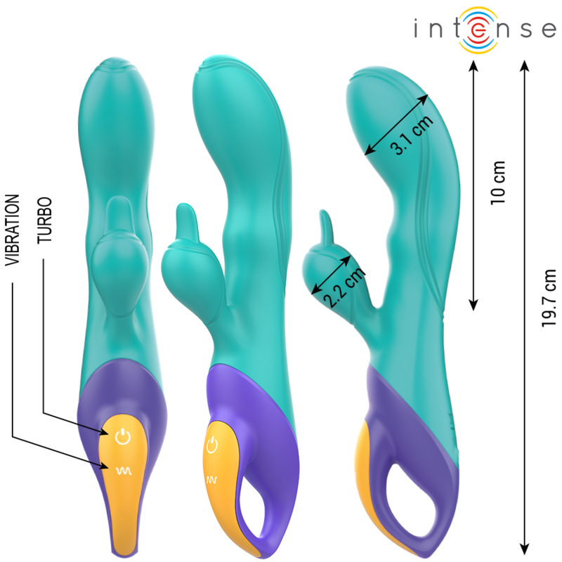 INTENSE - FRED RABBIT Sensory Device BLUE