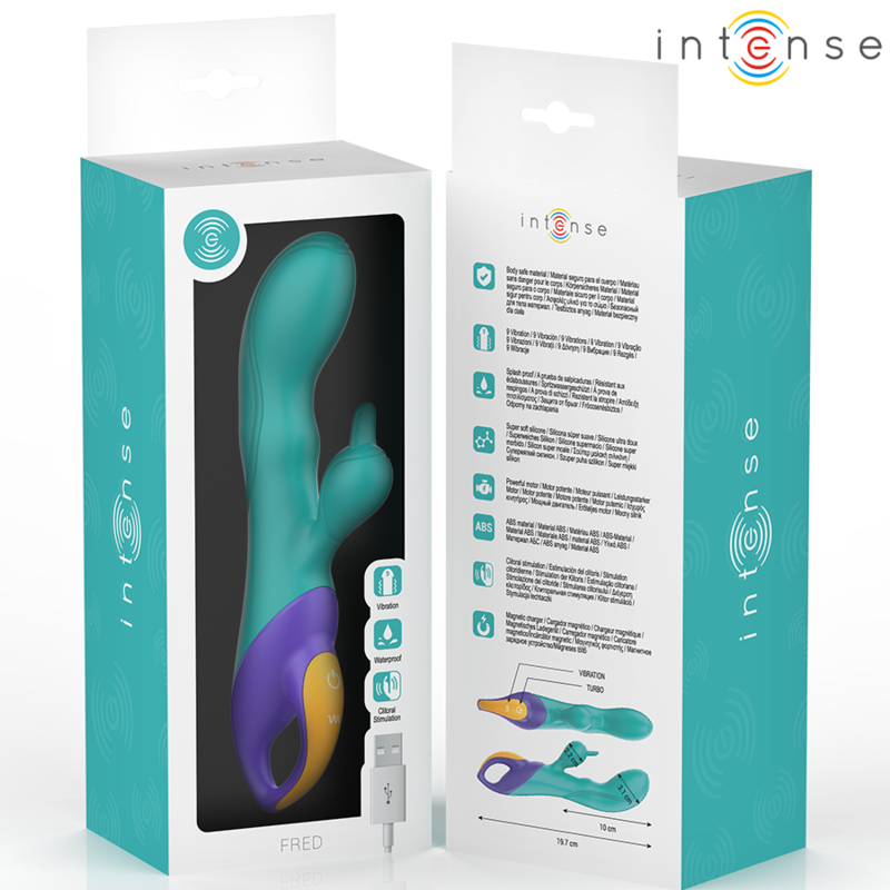 INTENSE - FRED RABBIT Sensory Device BLUE