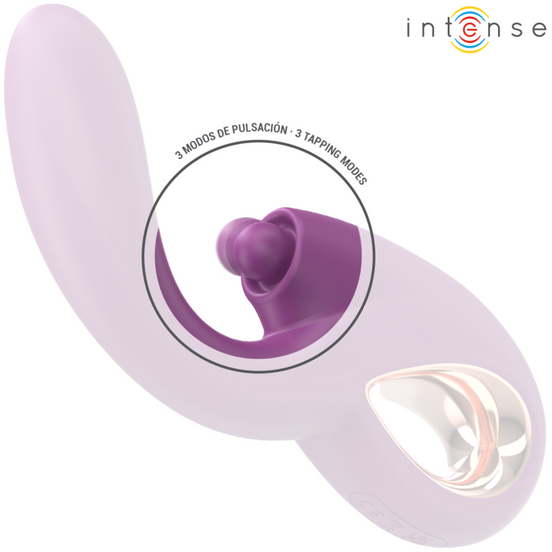 INTENSE - LALI MULTIFUNCTION G-SPOT Sensory Device TAPPING & THRUST & VIBRATION PURPLE