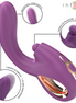 INTENSE - LALI MULTIFUNCTION G-SPOT Sensory Device TAPPING & THRUST & VIBRATION PURPLE