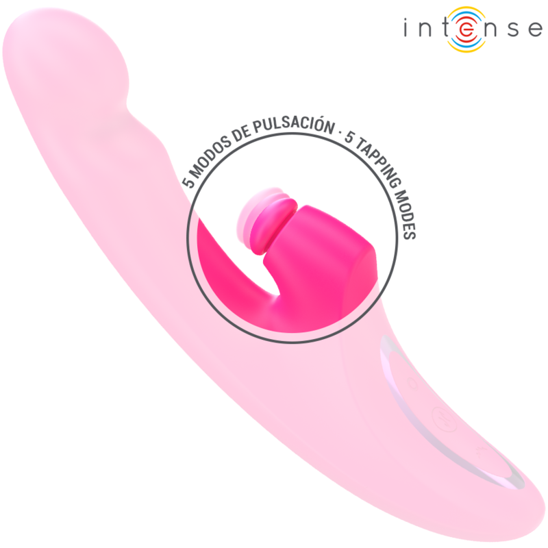 INTENSE - EMI Sensory Device 13.5 CM MULTIFUNCTION 3 IN 1 10 VIBRATIONS PINK
