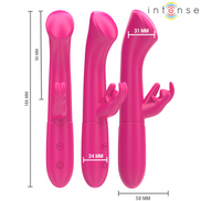 INTENSE - JULIETA RABBIT Sensory Device 18.6 CM 10 VIBRATIONS PINK