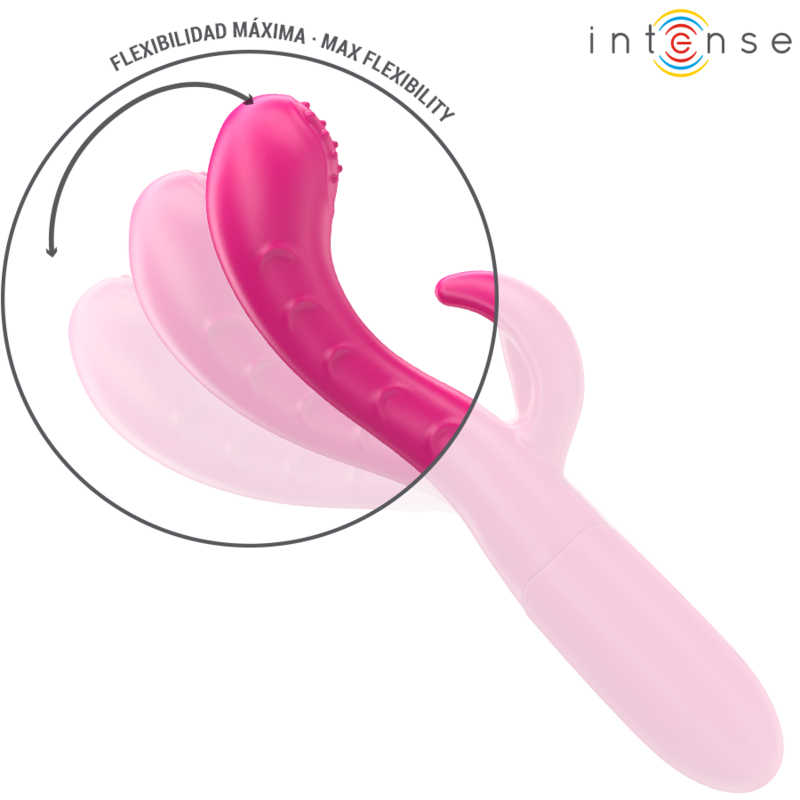 INTENSE - AMARA Sensory Device WITH STIMULATING TONGUE 10 VIBRATIONS PINK