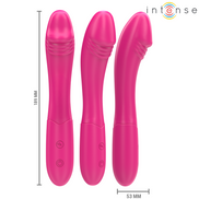 INTENSE - BELINDA Sensory Device 19 CM FLEXIBLE 10 VIBRATIONS PINK