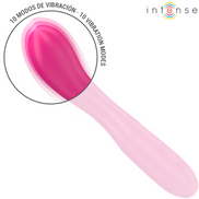 INTENSE - LISETTE Sensory Device 19 CM FLEXIBLE 10 VIBRATIONS PINK