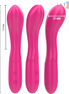 INTENSE - LISETTE Sensory Device 19 CM FLEXIBLE 10 VIBRATIONS PINK