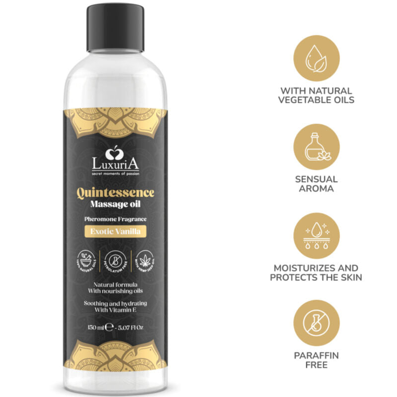 INTIMATELINE LUXURIA - EXOTISCHES VANILLE-MASSAGEÖL 150 ML