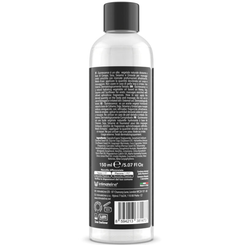 INTIMATELINE LUXURIA - EXOTISCHES VANILLE-MASSAGEÖL 150 ML