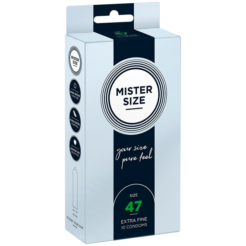 MISTER SIZE - KONDOME GRÖSSE XS 47 MM (10 STÜCK)