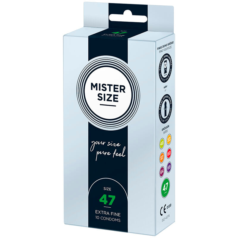 MISTER SIZE - KONDOME GRÖSSE XS 47 MM (10 STÜCK)