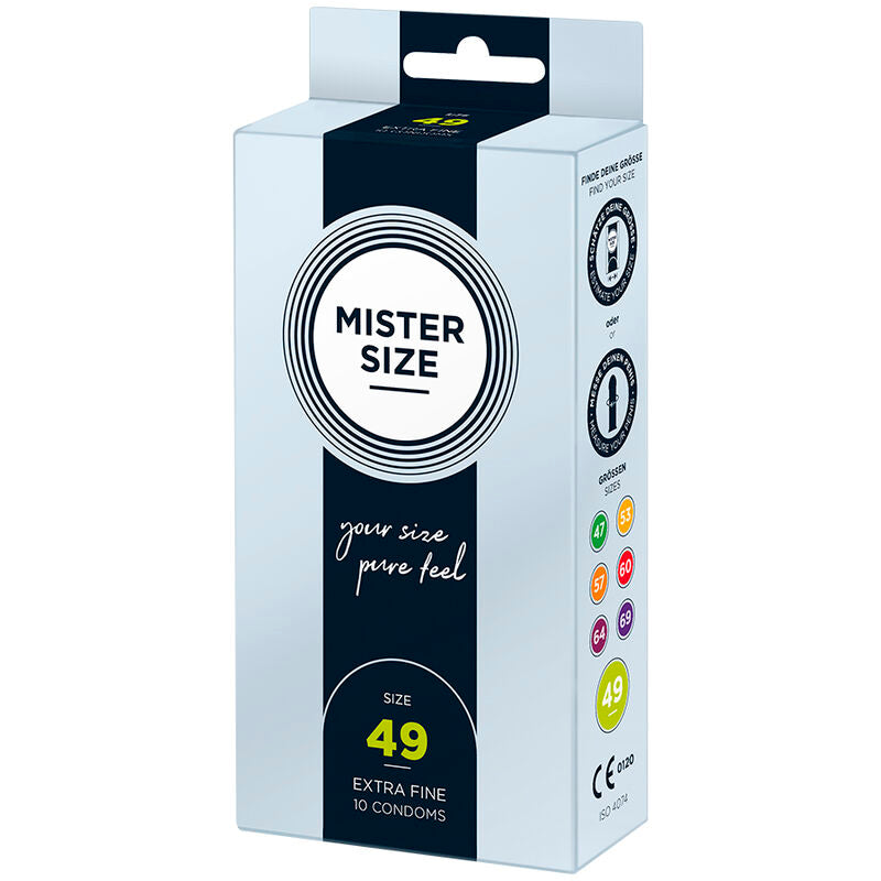 MISTER SIZE - KONDOMGRÖSSE S 49 MM (10 STÜCK)