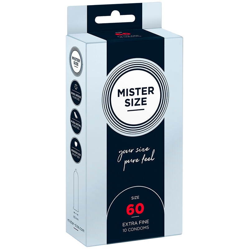 MISTER SIZE - KONDOMGRÖSSE XL 60 MM (10 STÜCK)