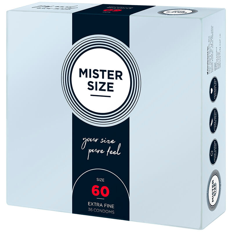 MISTER SIZE - KONDOMGRÖSSE XL 60 MM (36 STÜCK)