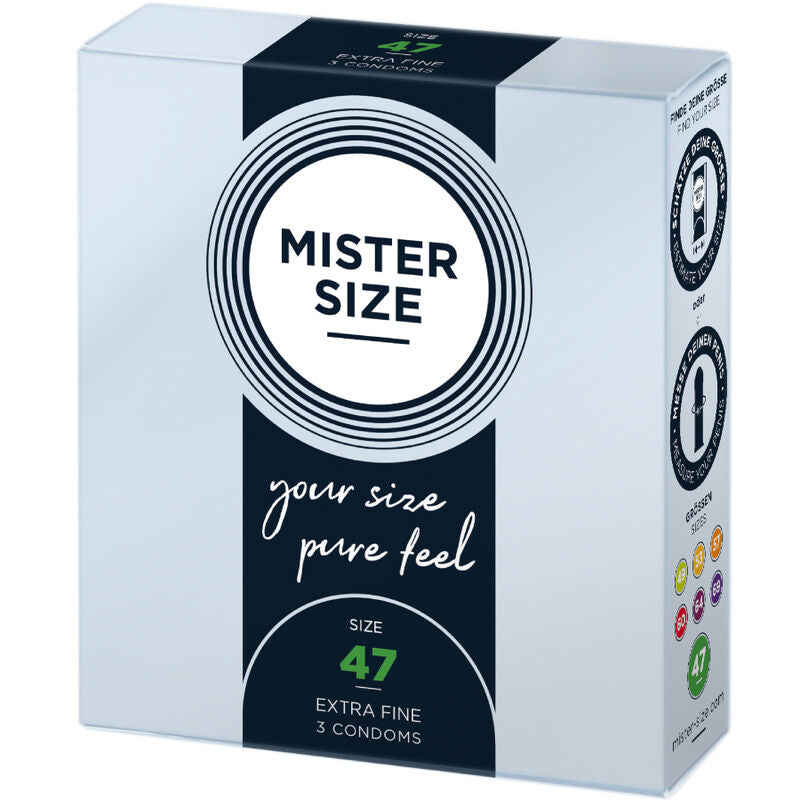 MISTER SIZE - KONDOME GRÖSSE XS 47 MM (3 STÜCK)