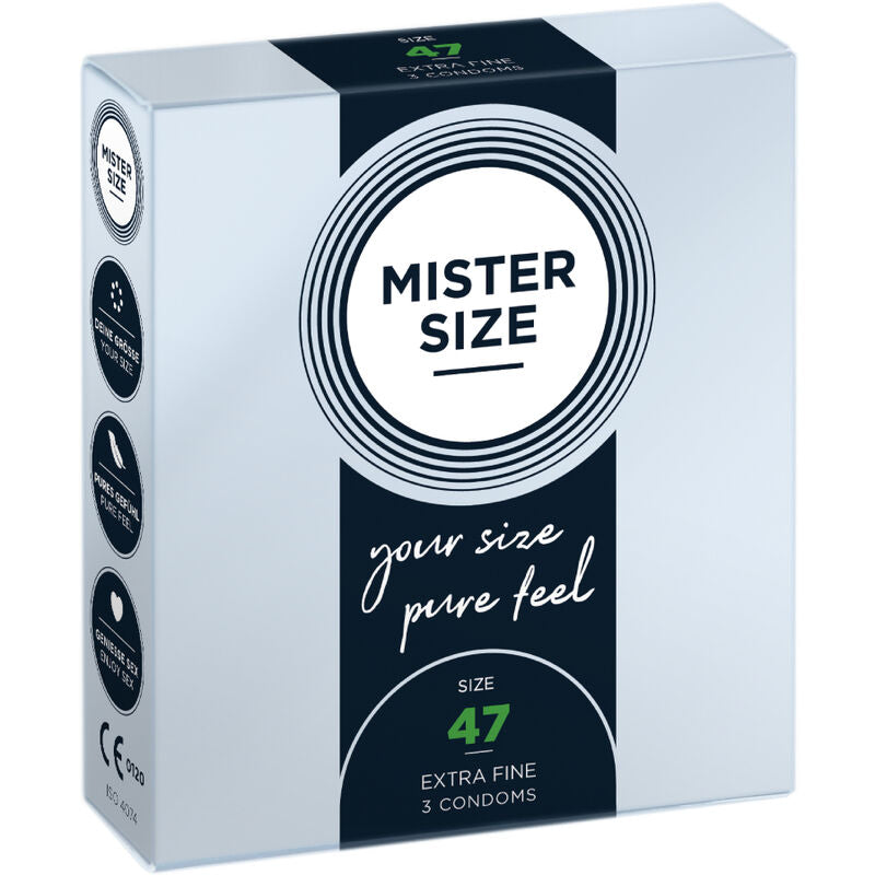 MISTER SIZE - KONDOME GRÖSSE XS 47 MM (3 STÜCK)