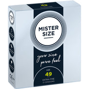 MISTER SIZE - KONDOMGRÖSSE S 49 MM (3 STÜCK)