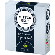 MISTER SIZE - KONDOMGRÖSSE S 49 MM (3 STÜCK)