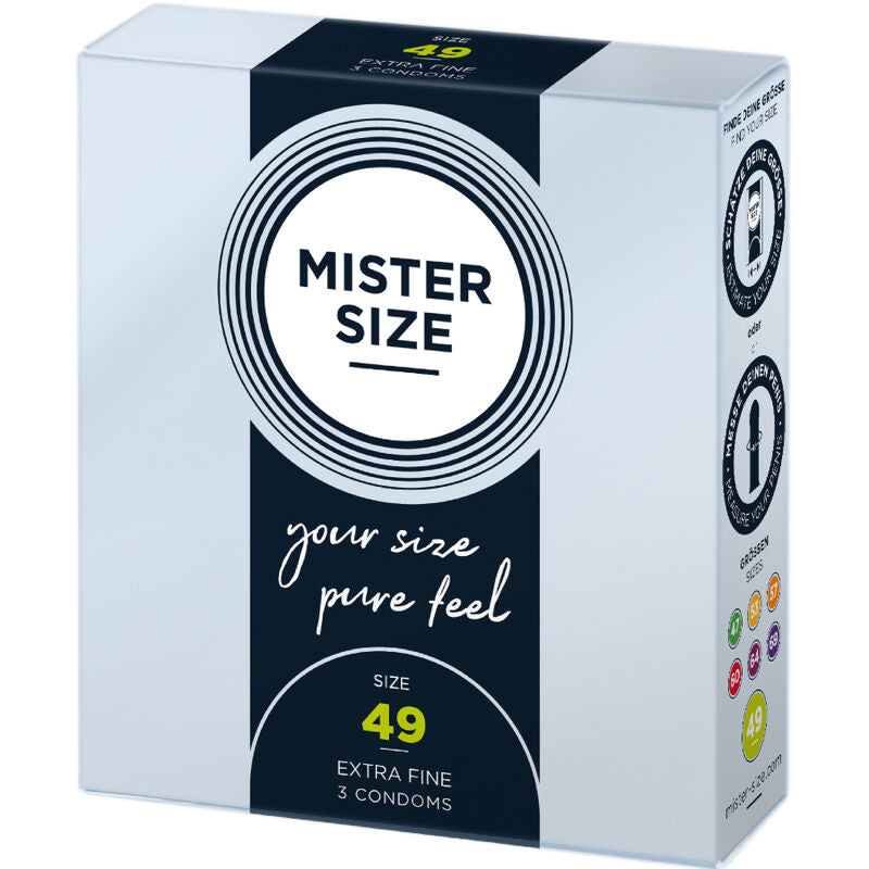 MISTER SIZE - KONDOMGRÖSSE S 49 MM (3 STÜCK)