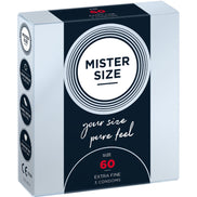MISTER SIZE - KONDOMGRÖSSE XL 60 MM (3 STÜCK)