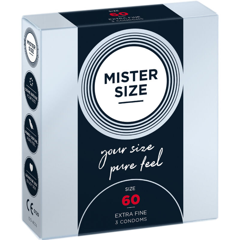 MISTER SIZE - KONDOMGRÖSSE XL 60 MM (3 STÜCK)