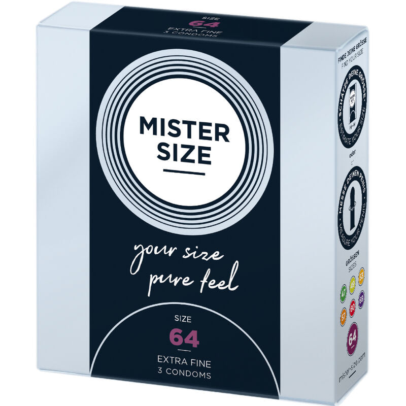 MISTER SIZE – KONDOME GRÖSSE XXL 64 MM (3 STÜCK)