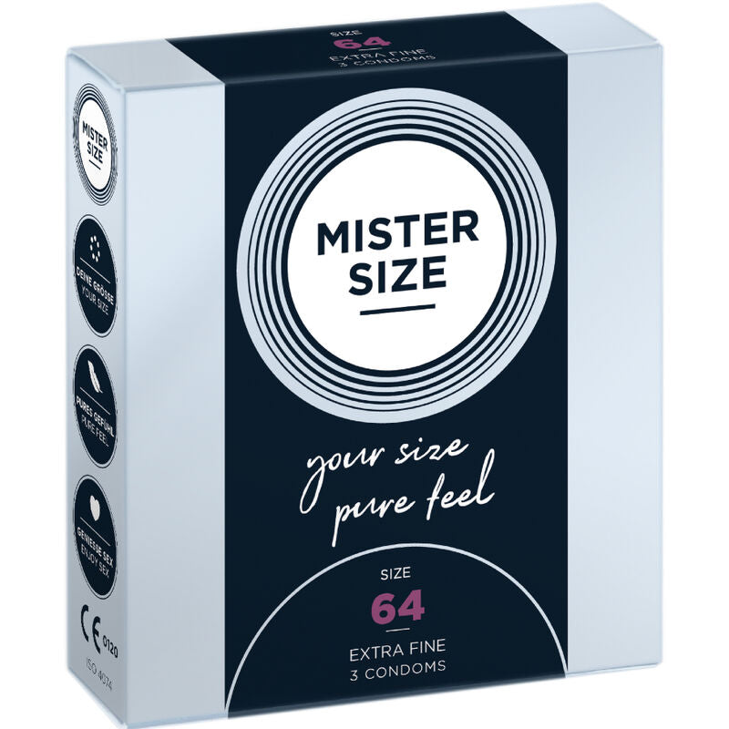 MISTER SIZE – KONDOME GRÖSSE XXL 64 MM (3 STÜCK)