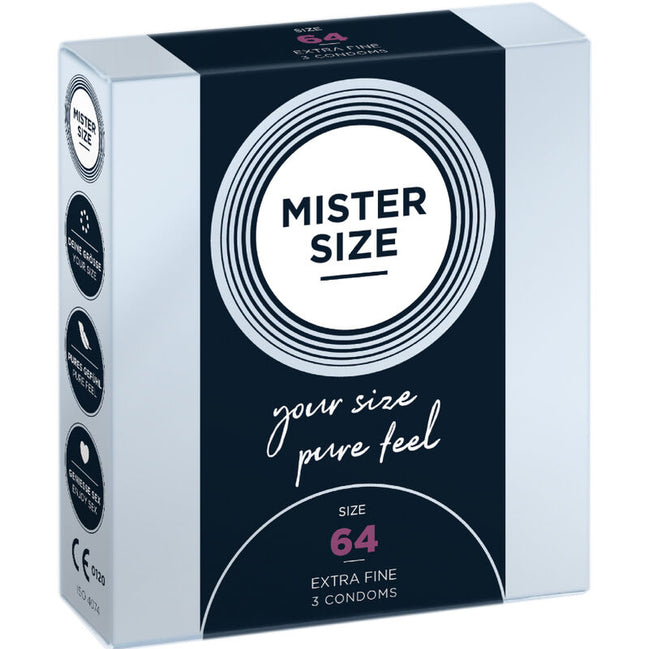 MISTER SIZE – KONDOME GRÖSSE XXL 64 MM (3 STÜCK)