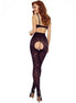 PASSION - TIOPEN 025 STRUMPFHOSE OFFENER SCHRITT SCHWARZ 1/2 40 DEN