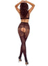 PASSION - TIOPEN 027 STRUMPFHOSE OFFENER SCHRITT SCHWARZ 1/2 20/40 DEN