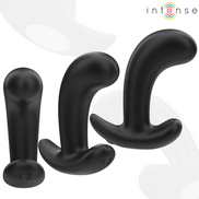 INTENSE - CHANDLER ANALPLUG 10 VIBRATIONEN SCHWARZ FERNBEDIENUNG