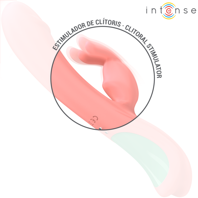 INTENSE - RACHEL RABBIT Sensory Device 5 VIBRATIONS PINK